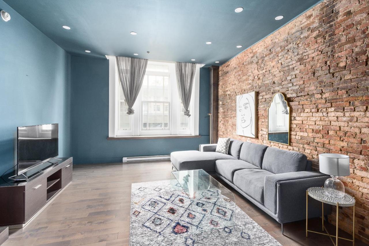 Boutique Lofts Notre Dame - Vieux Montreal Apartman Kültér fotó